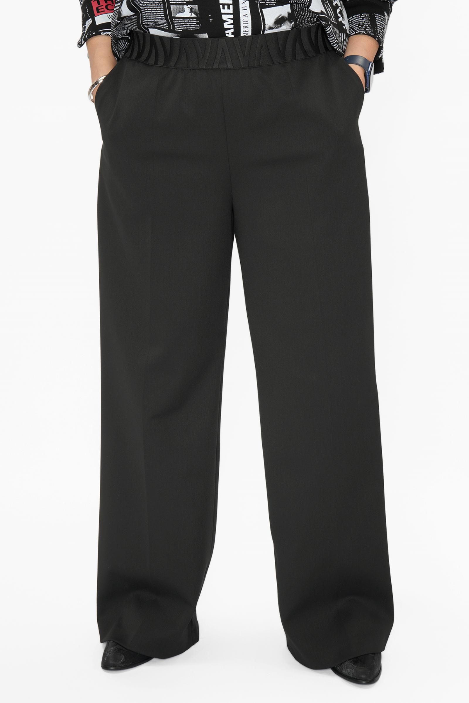 Брюки палаццо круговая рез.