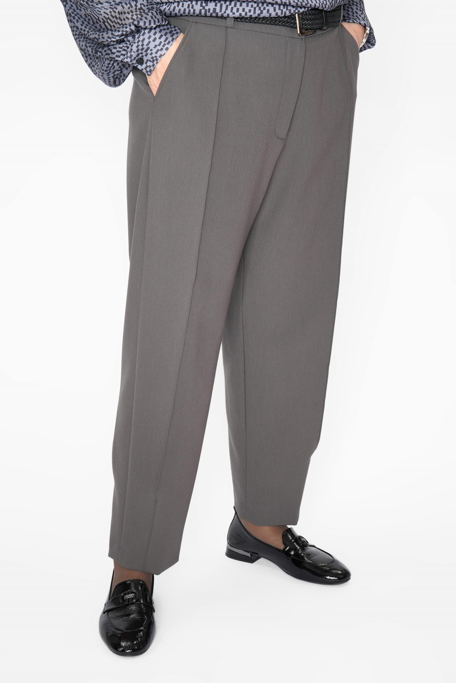 Брюки серые со стрелкой