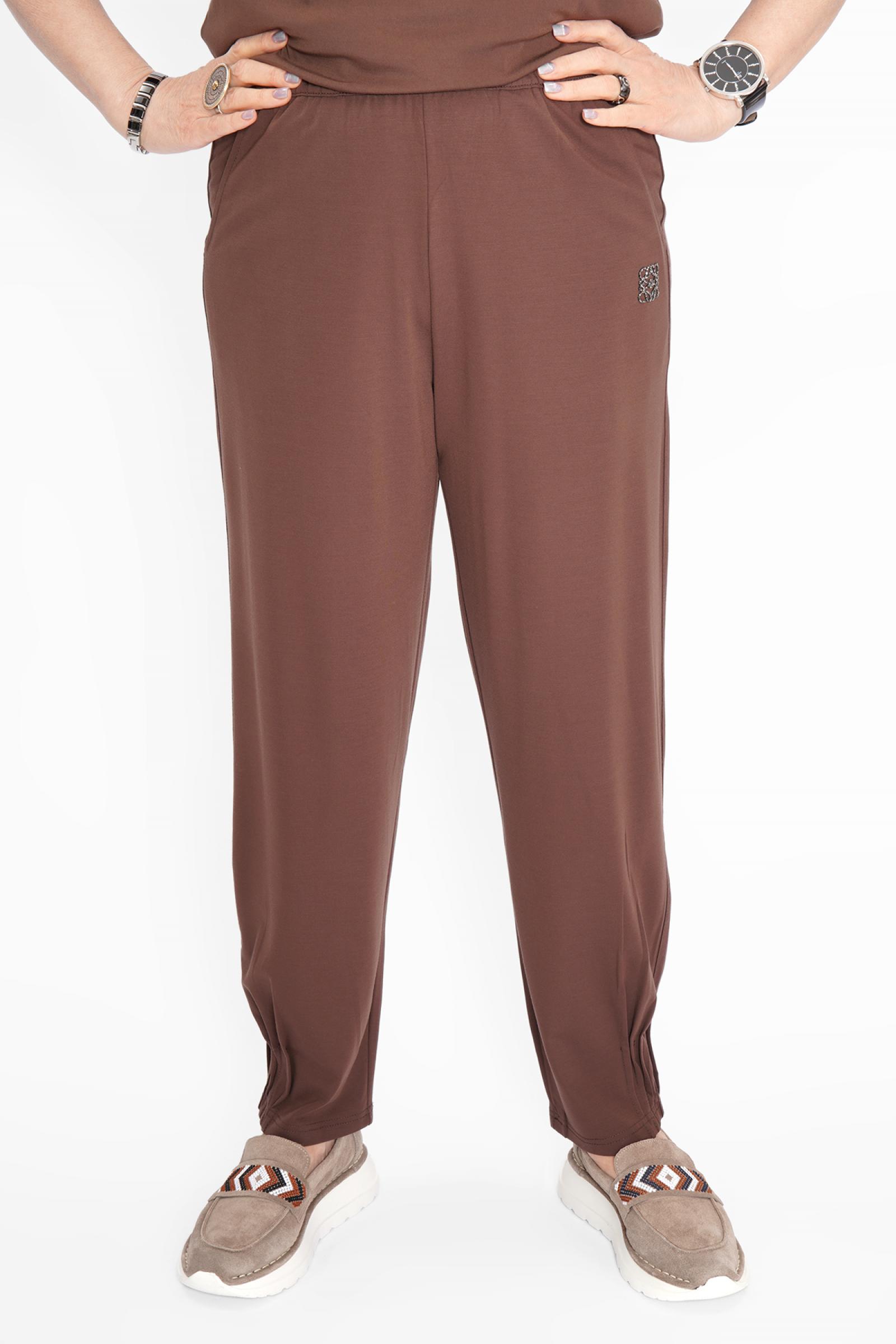 Брюки шаровары шоколад