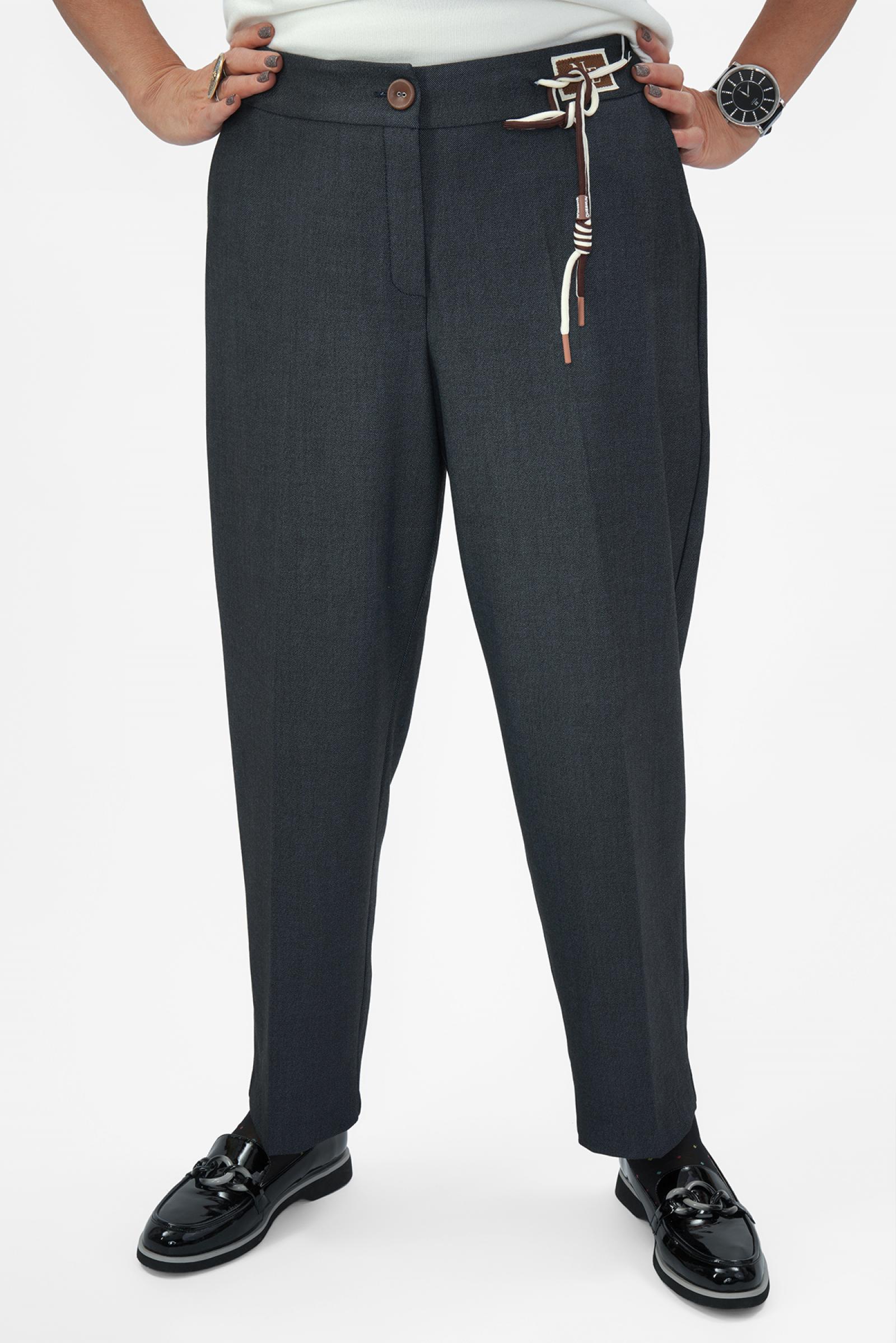 Брюки синие джинса