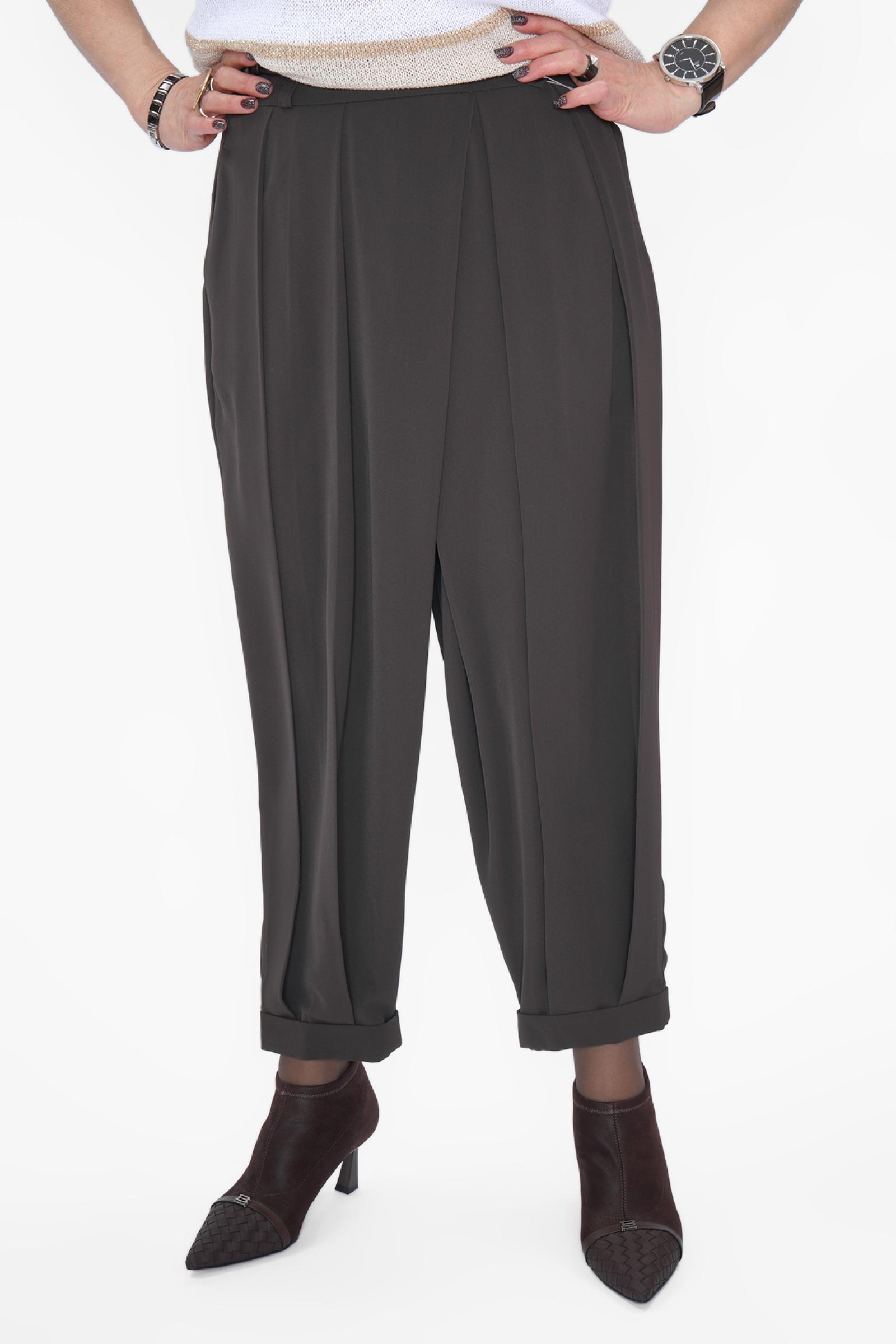 Брюки султанки серые