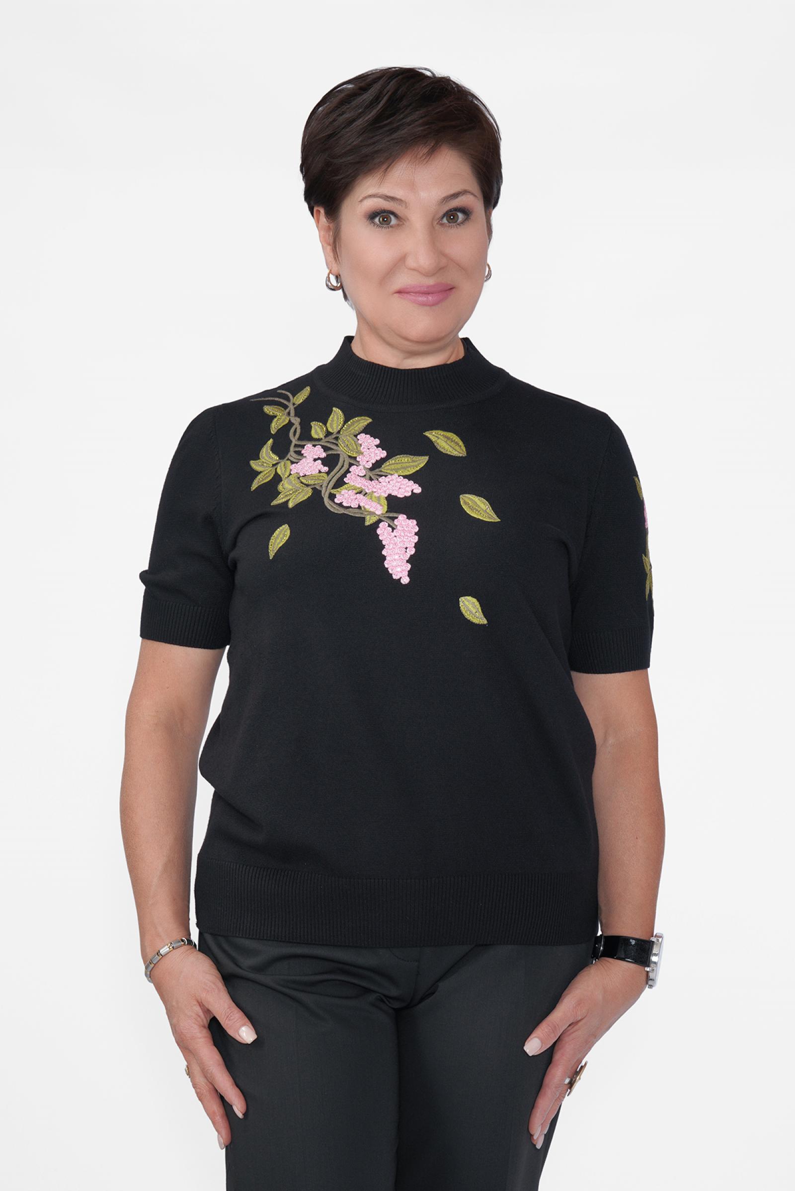 Джемпер черный виноград