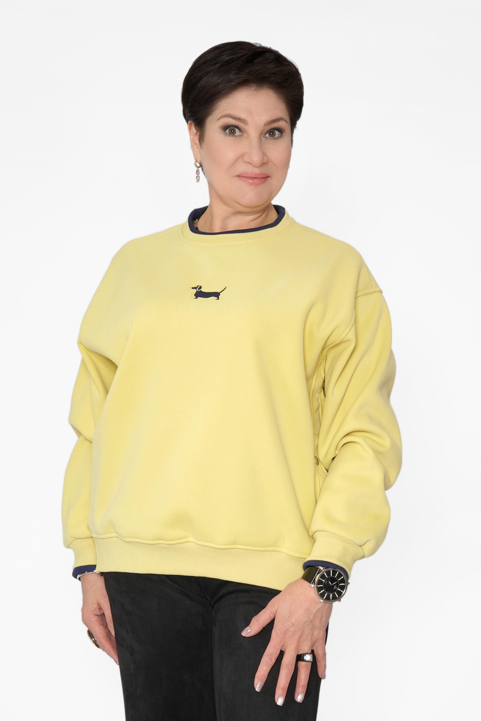 Джемпер такса лайм