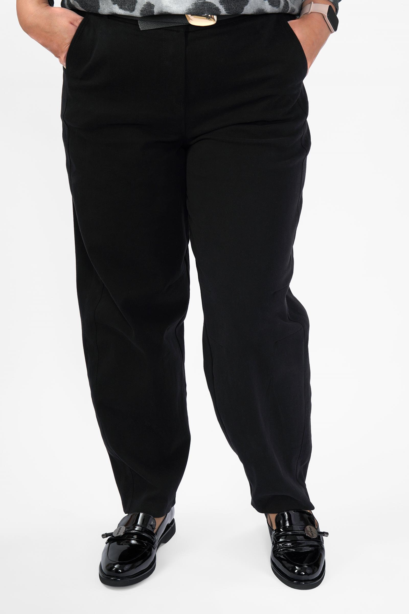 Джинсы черн. с ремнем