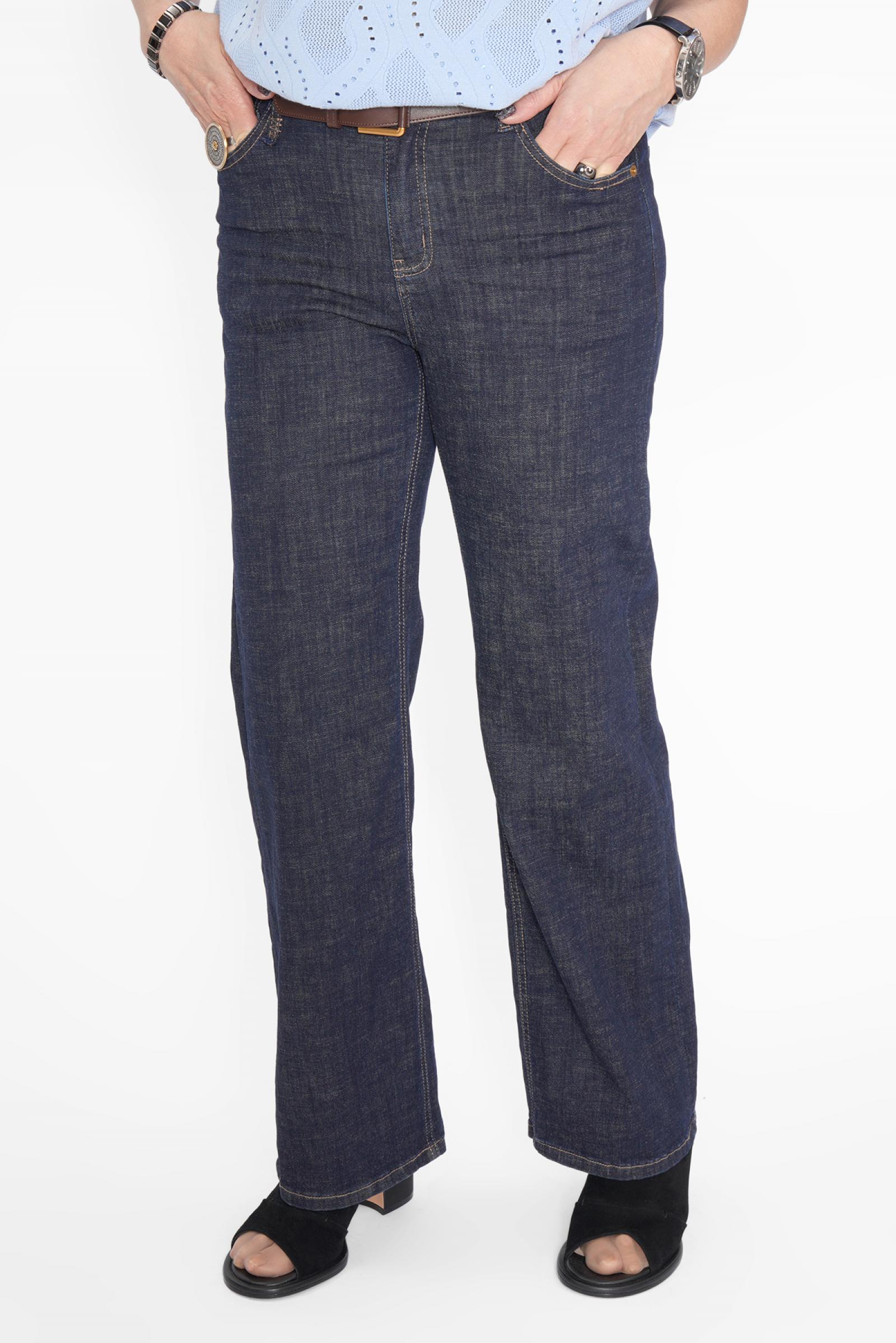 Джинсы прямые т.кор. ремень