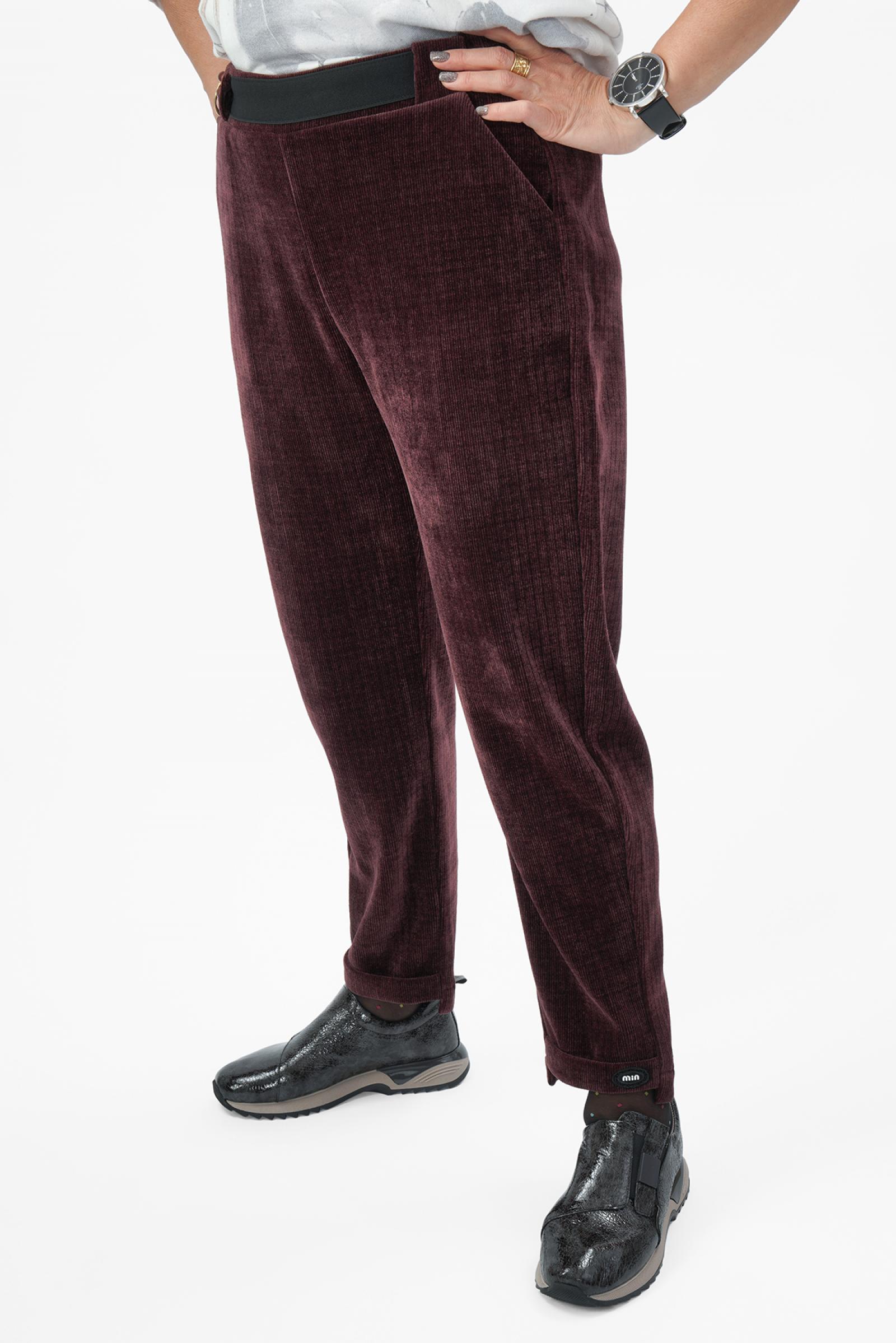 Джоггеры бордо