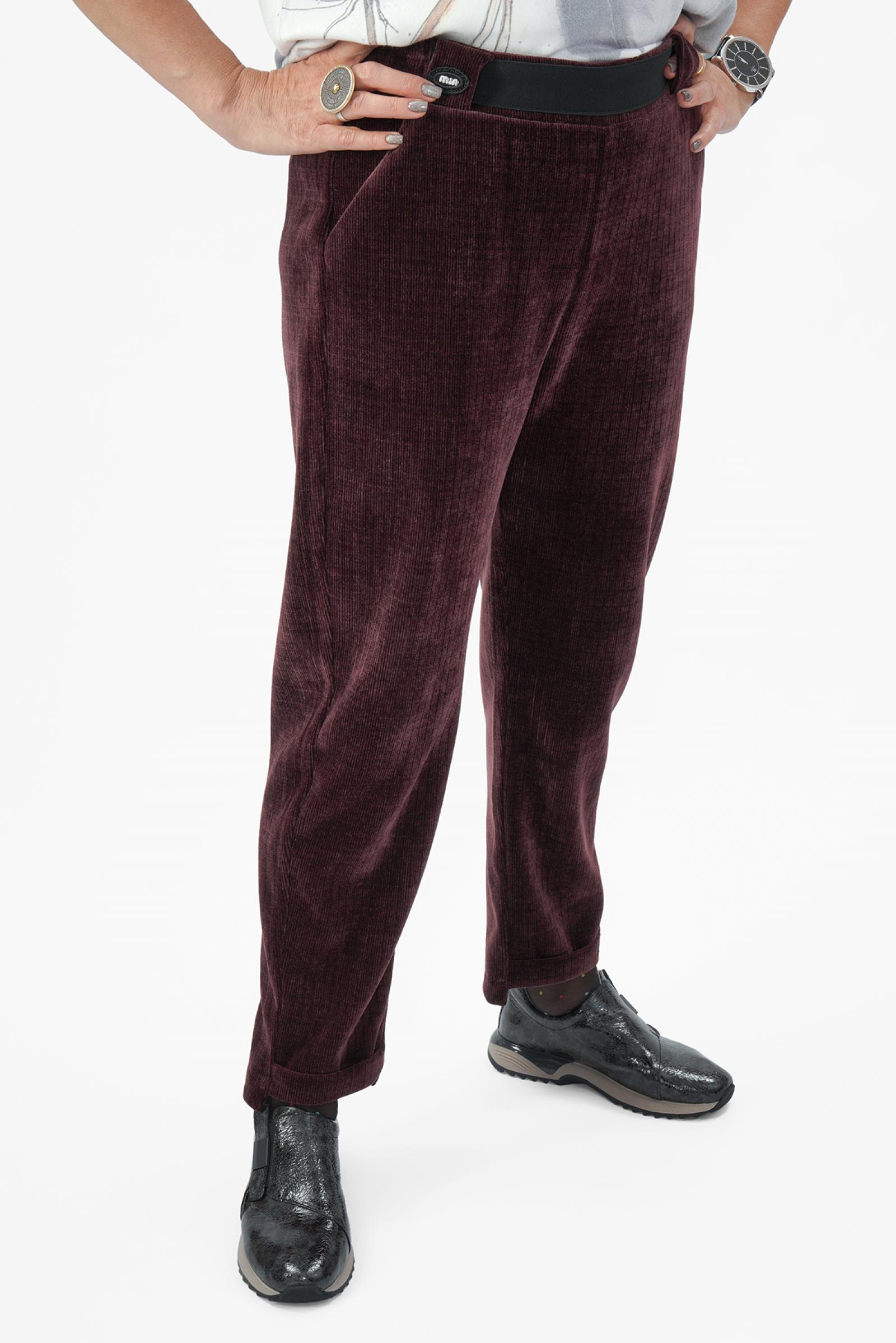 Джоггеры бордо