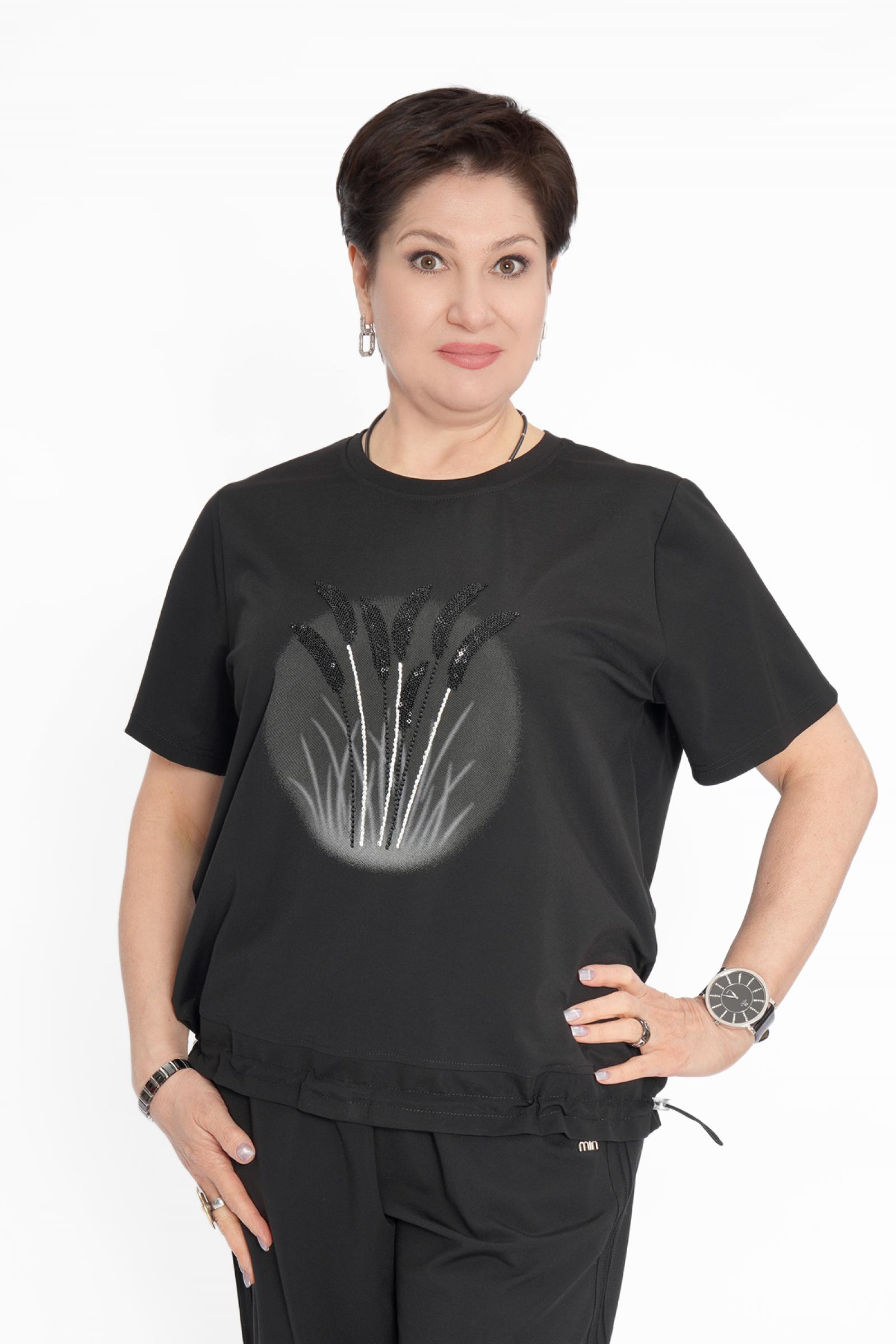 Футболка камыш черная