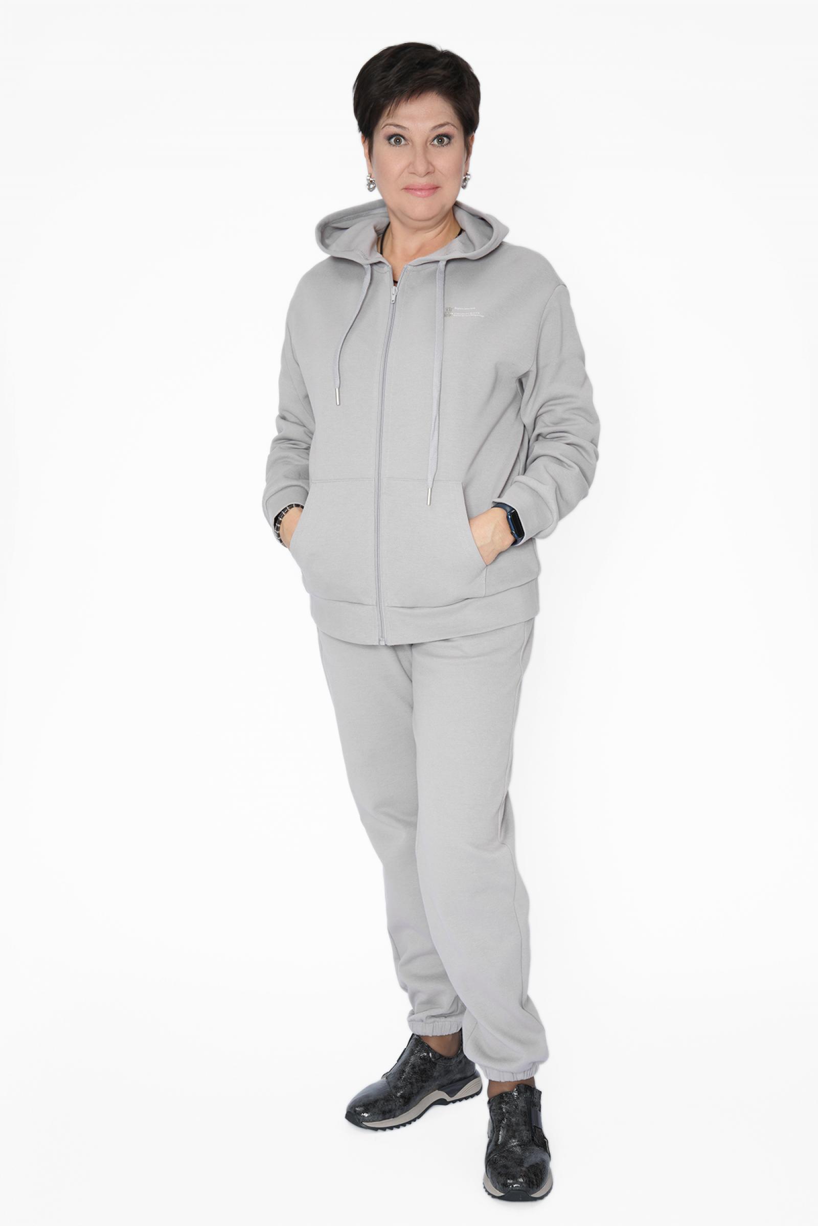 Костюм брючный лиловый