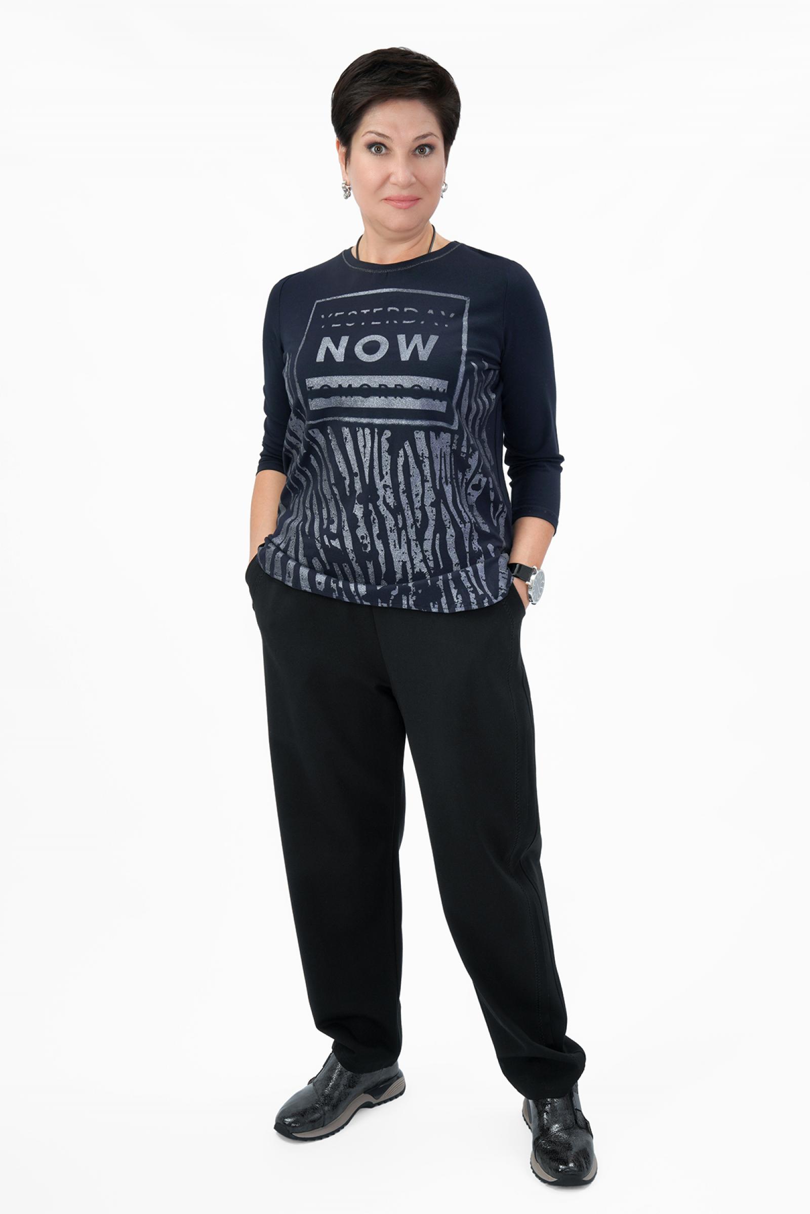 Лонгслив т.синий NOW