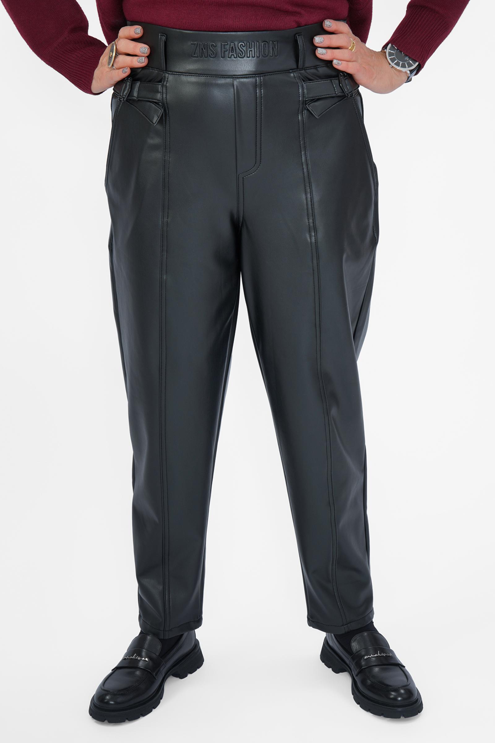 Полубананы экокожа хлястики