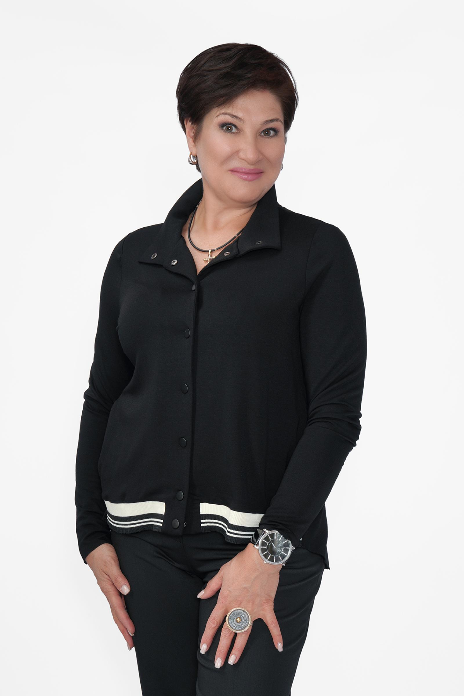 Рубашка трикотаж на клепках