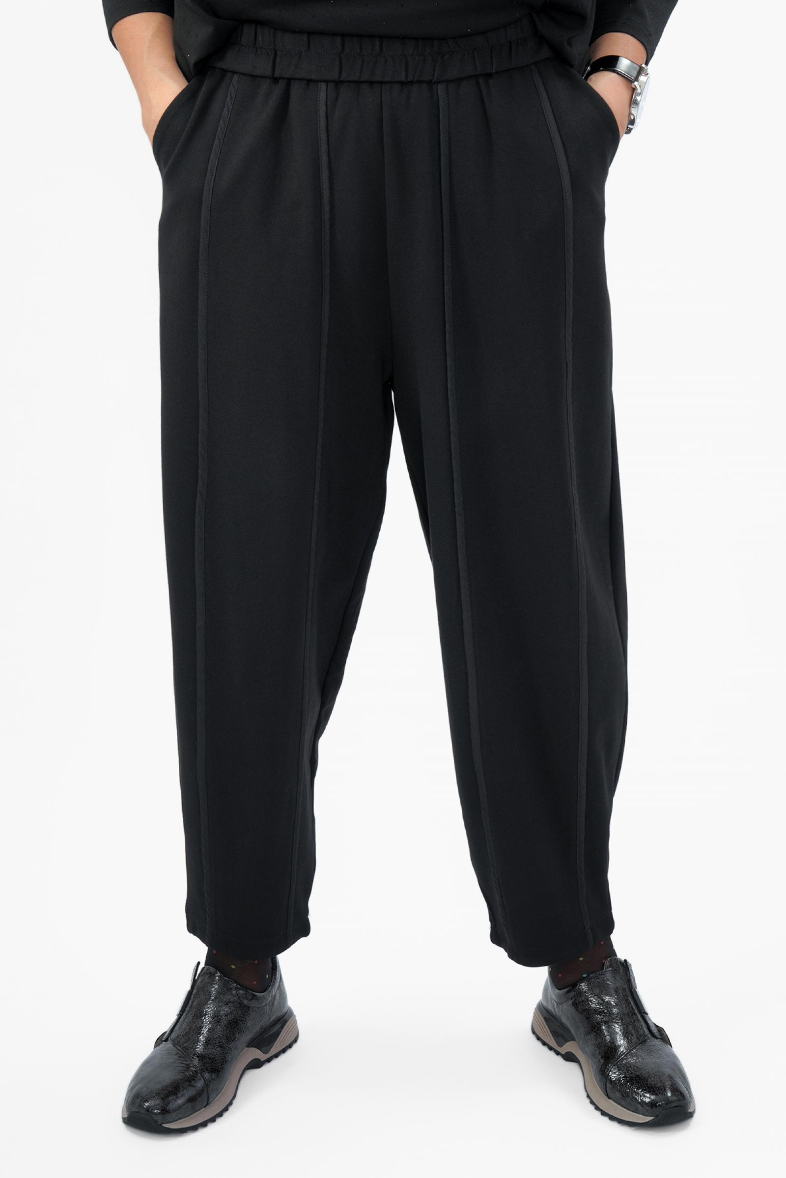 Шаровары черные с кантами