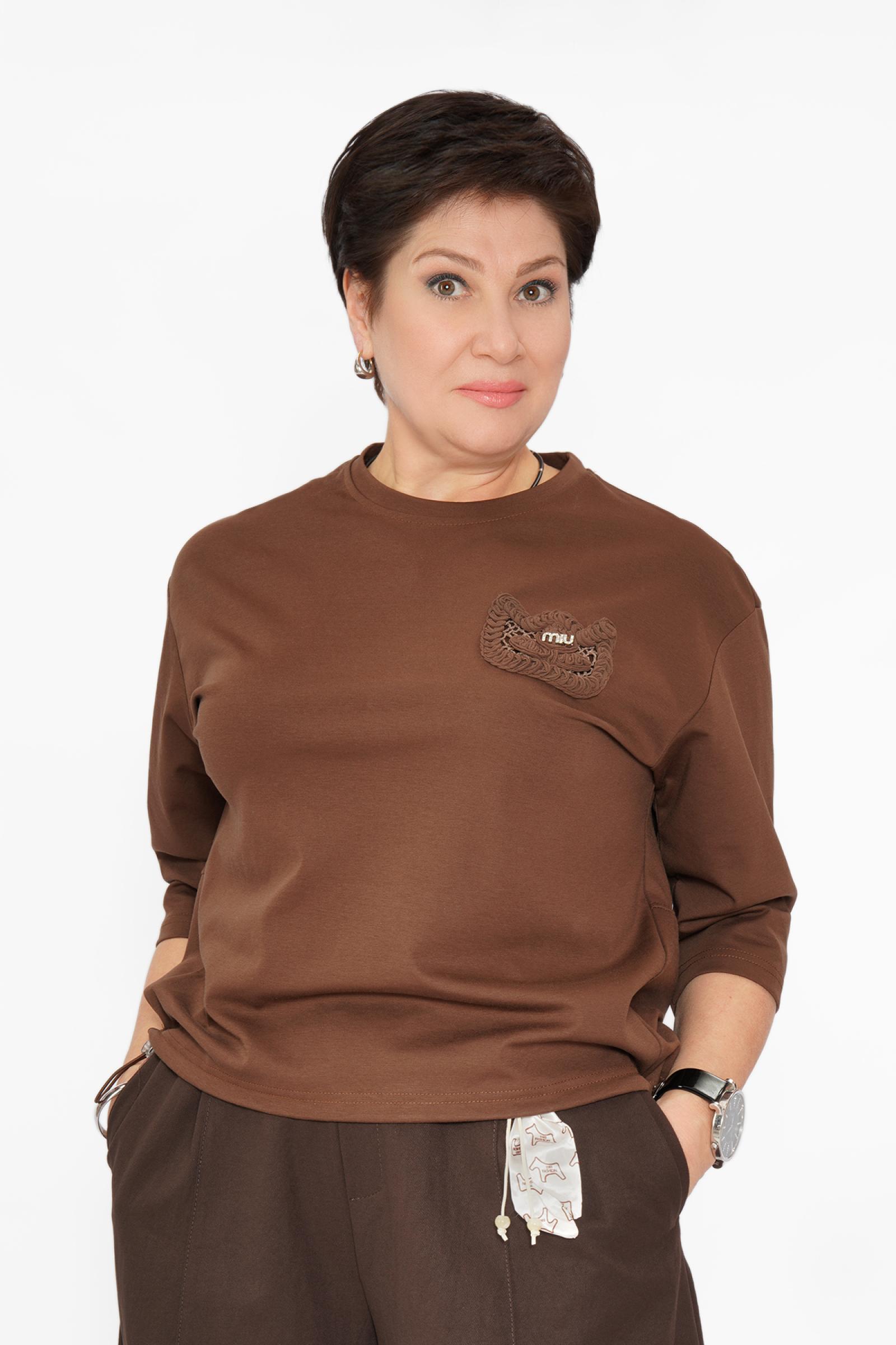 Свитшот шоколад miu