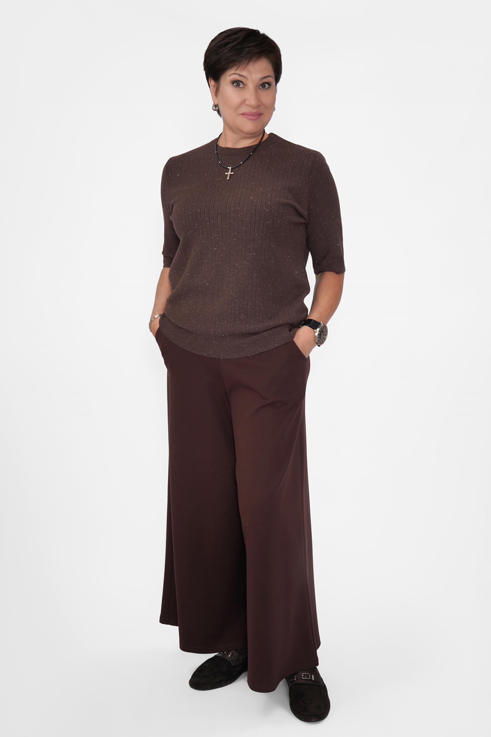 Юбка-брюки шоколад