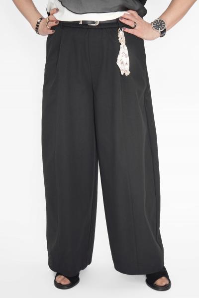 Багги галстук черные Брюки