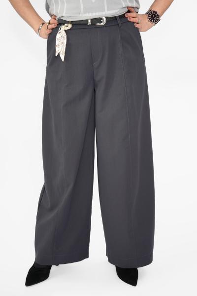 Багги галстук серые