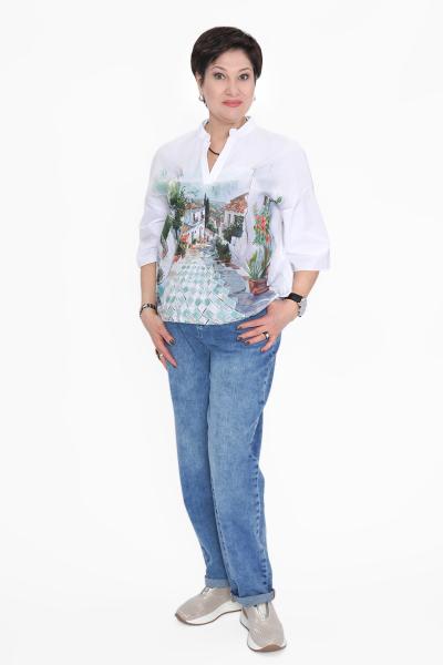 Блуза Италия белая