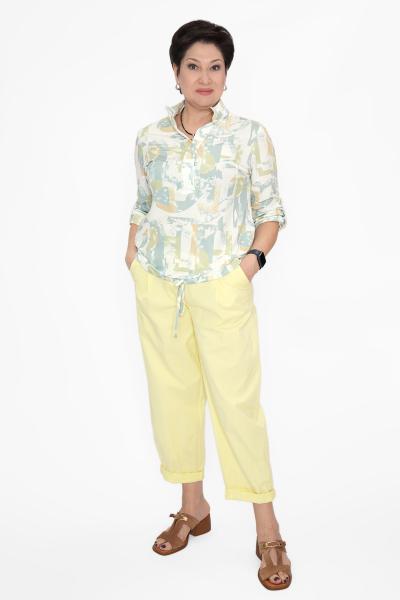 Блуза трикотаж мята