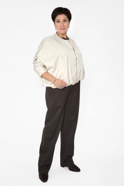 Бомбер молочный