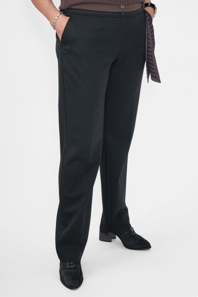 Брюки черные брелок галстук