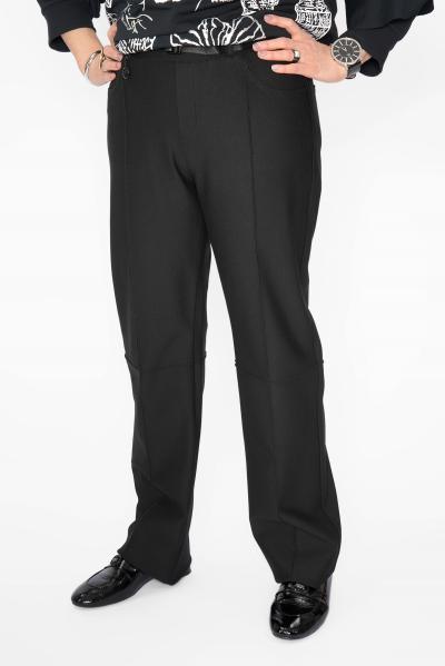 Брюки черные отстрочка