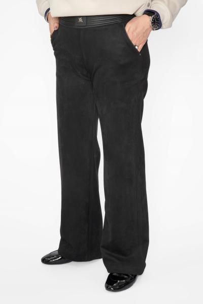 Брюки черные спандекс