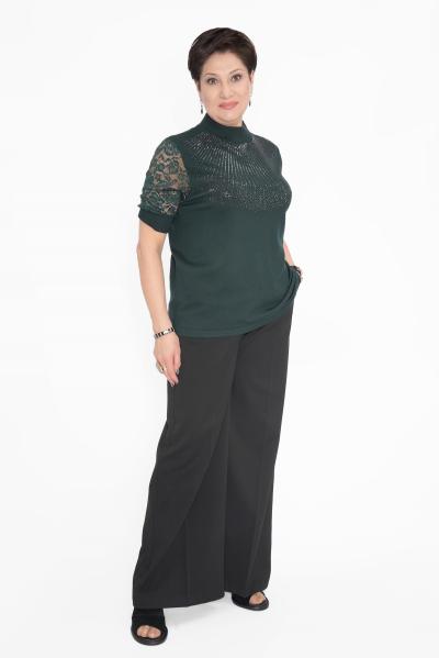 Брюки палаццо черные