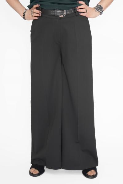 Брюки палаццо черные Брюки