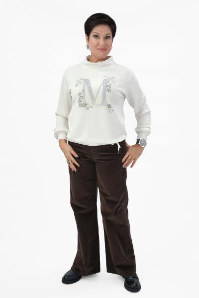 Брюки палаццо вельвет