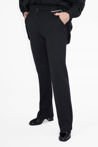 Брюки прямые рез. по бокам