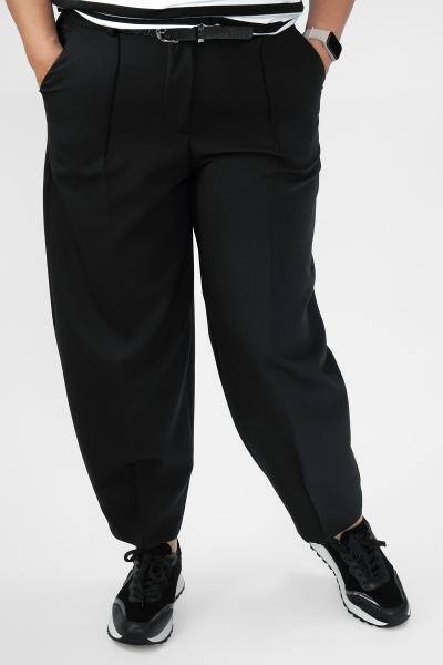 Брюки шаровары черн. рем. рептил