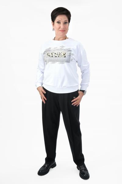 Брюки шаровары черн. стрелки