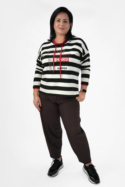 Брюки шаровары кор. рем. рептил