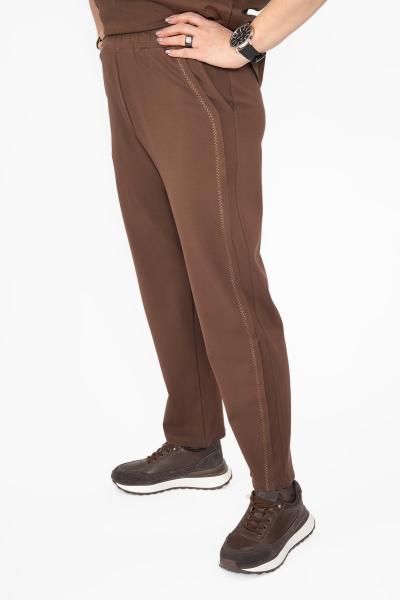 Брюки шаровары шоколад