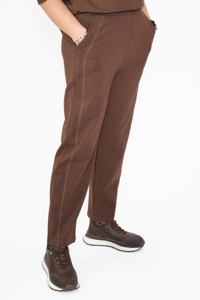 Брюки шаровары шоколад