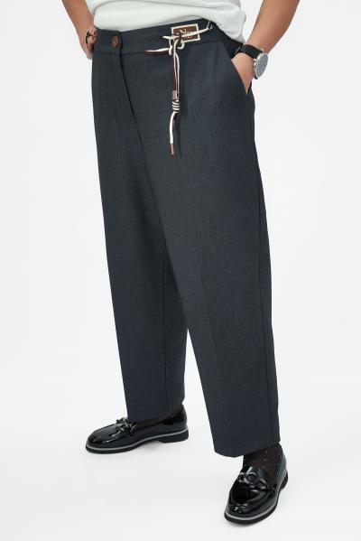 Брюки синие джинса