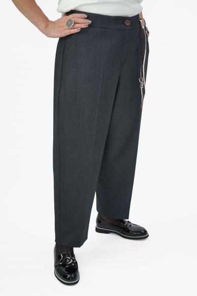 Брюки синие джинса