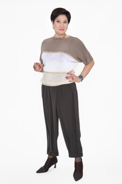 Брюки султанки серые