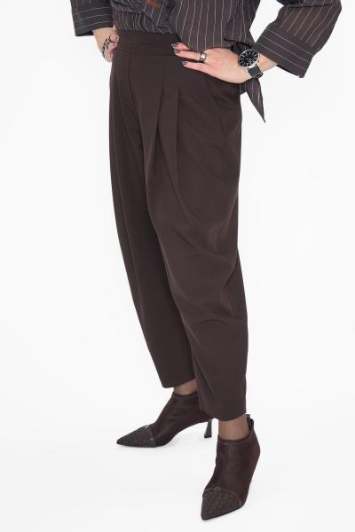 Брюки султанки шоколад