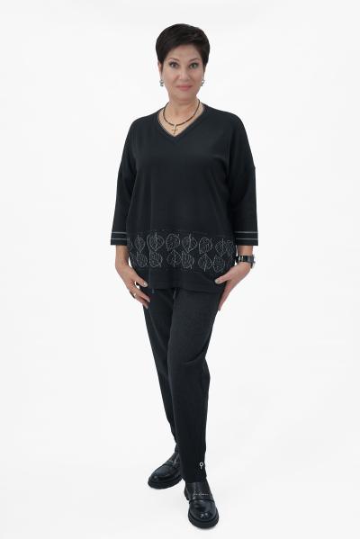 Брюки утепленные серые