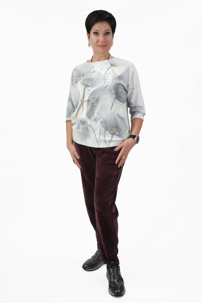 Джемпер 3/4 рукав беж. маки