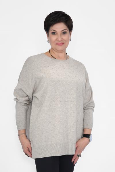 Джемпер беж. пупырышки