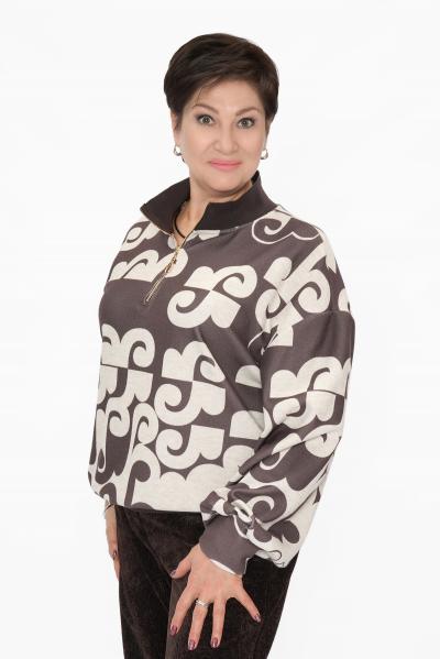 Джемпер беж/капучино Кофты