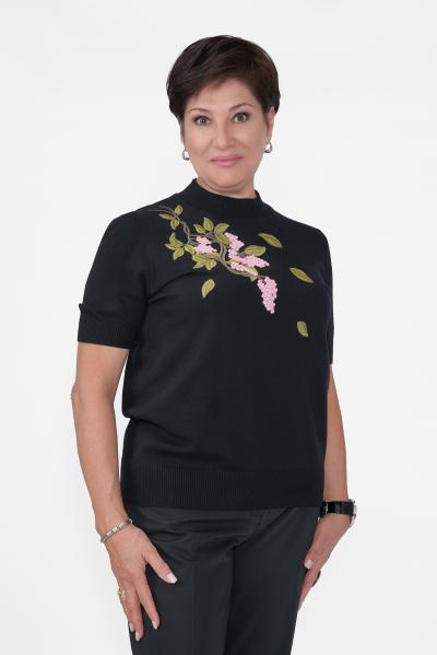 Джемпер черный виноград