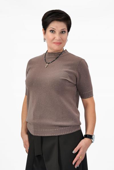 Джемпер капучино люрекс Кофты