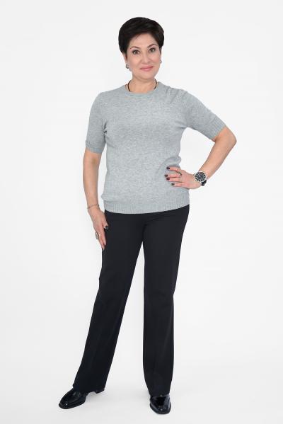 Джемпер серый меланж