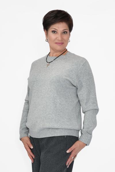 Джемпер серый дл.рукав