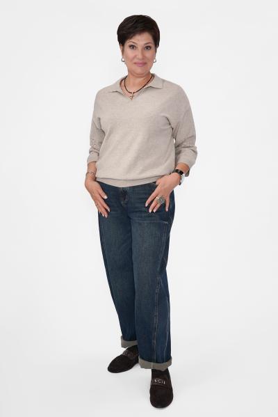 Джинсы багги плетен. ремнень