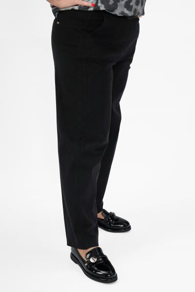 Джинсы черн. с ремнем